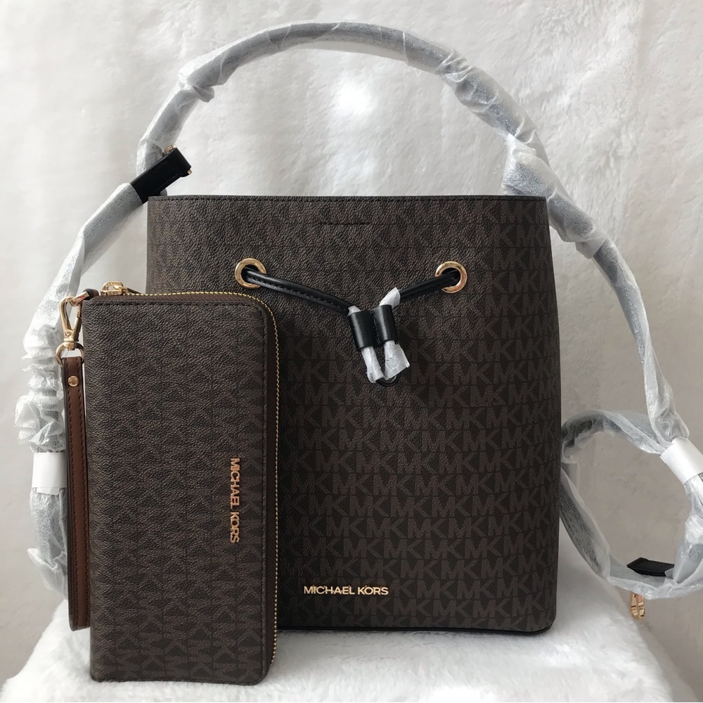 Michael Kors Backpack And Wallet